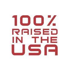 100% Raised in the USA